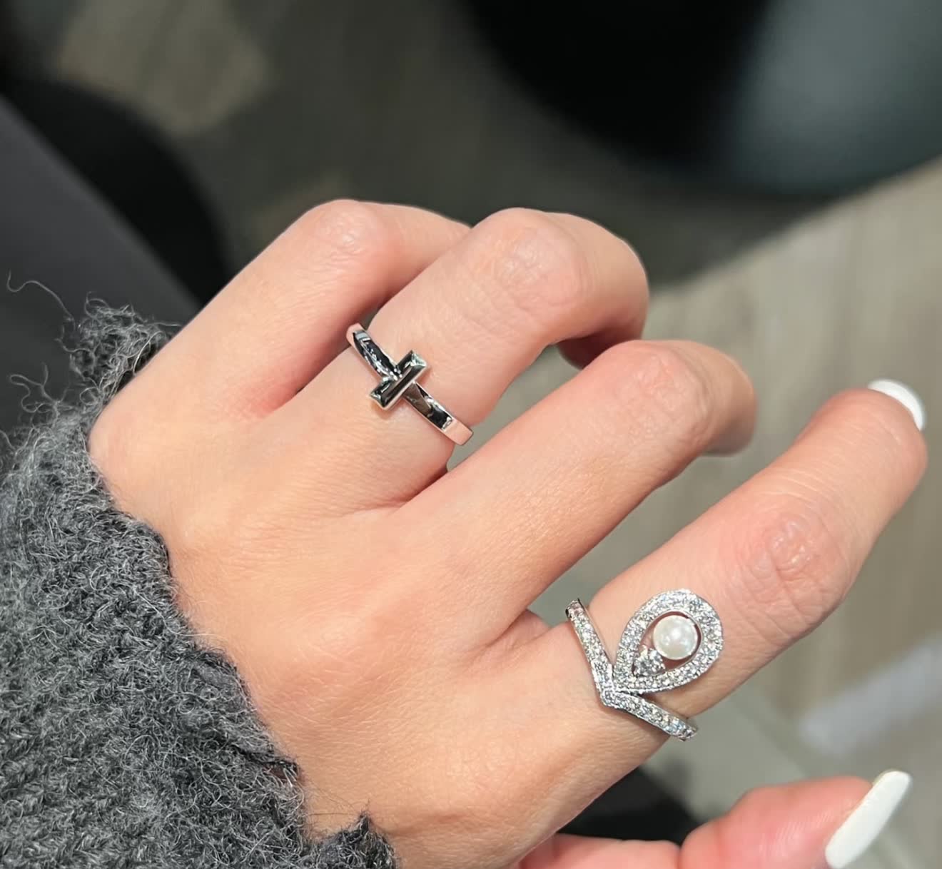 Tiffany & Co. Elsa Peretti® Sterling Silver Ring